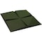 Ekena Millwork 19 5/8in. W x 19 5/8in. H Edinburgh EnduraWall Decorative 3D Wall Panel Covers 2.67 Sq. Ft. WP20X20EDGCG - alternate 3